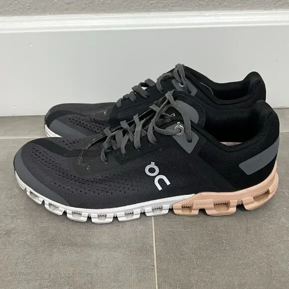 On Cloud Cloudflow Women's Size 7 Running Gray Pink Athletic Sneakers Shoes - Picture 3 of 7